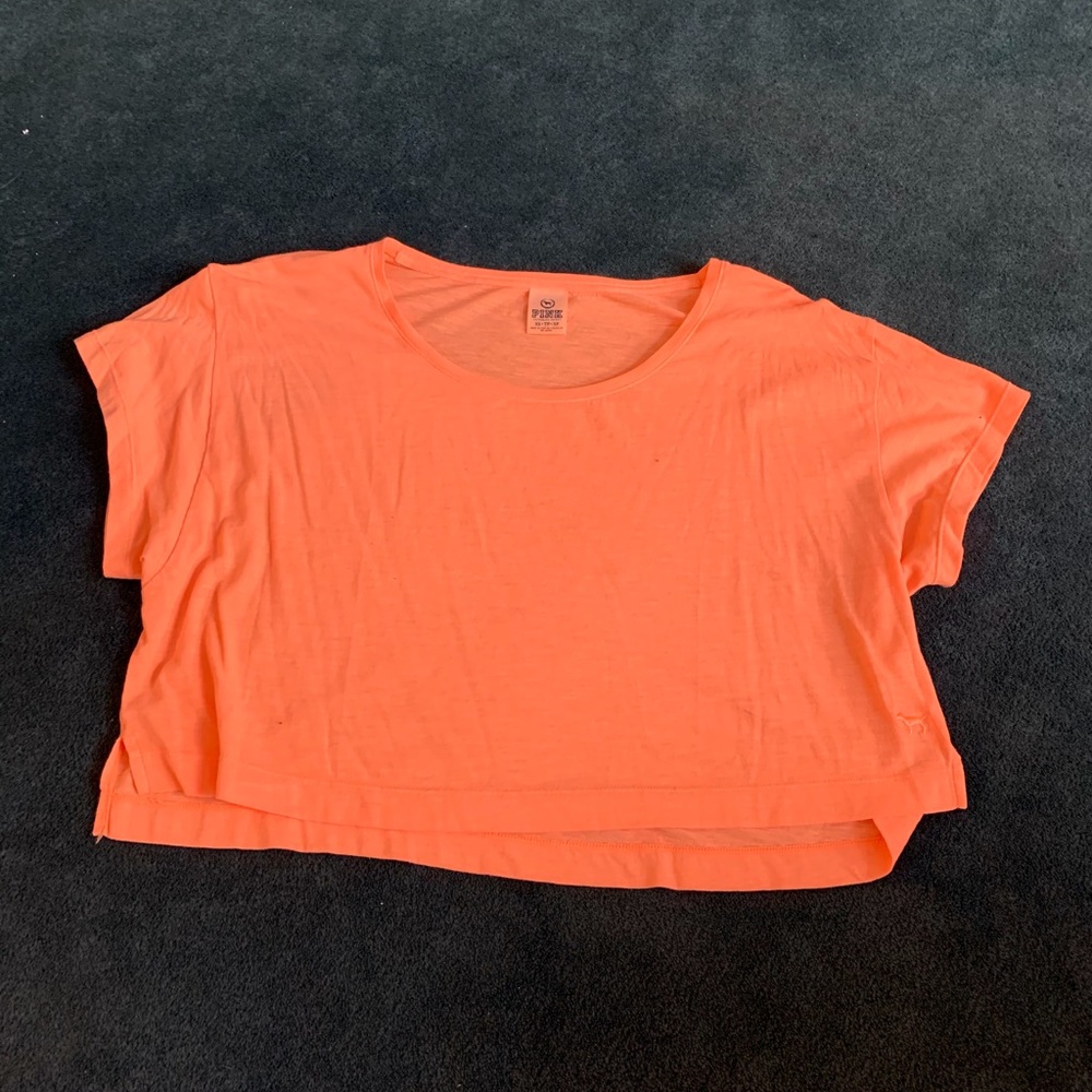 Victoria secret Girls xs orange crop top